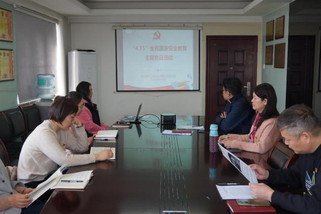 咨询团支部召开“4.15”全民国家安全教育主题党日活动